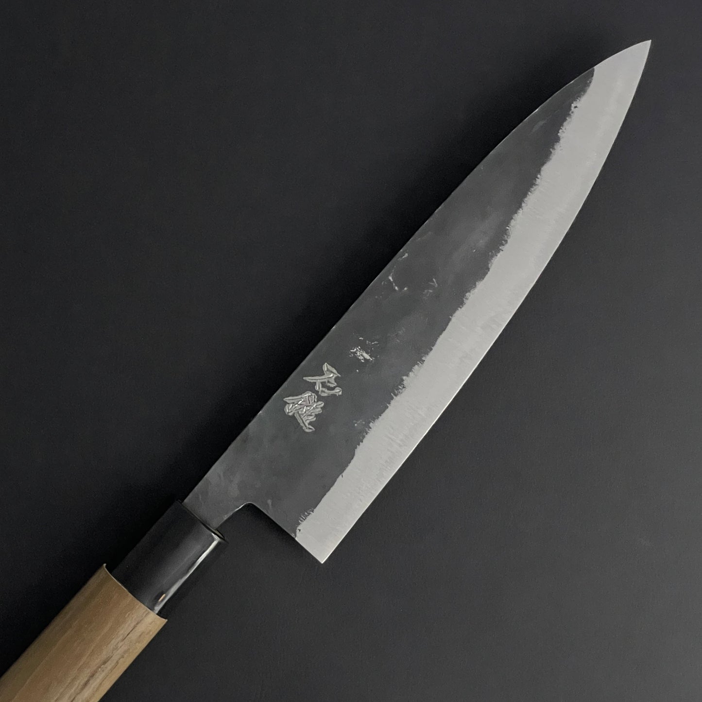 Gyuto Kurouchi 180 mm (7.1 in) Aogami (Blue) #2 Double-Bevel