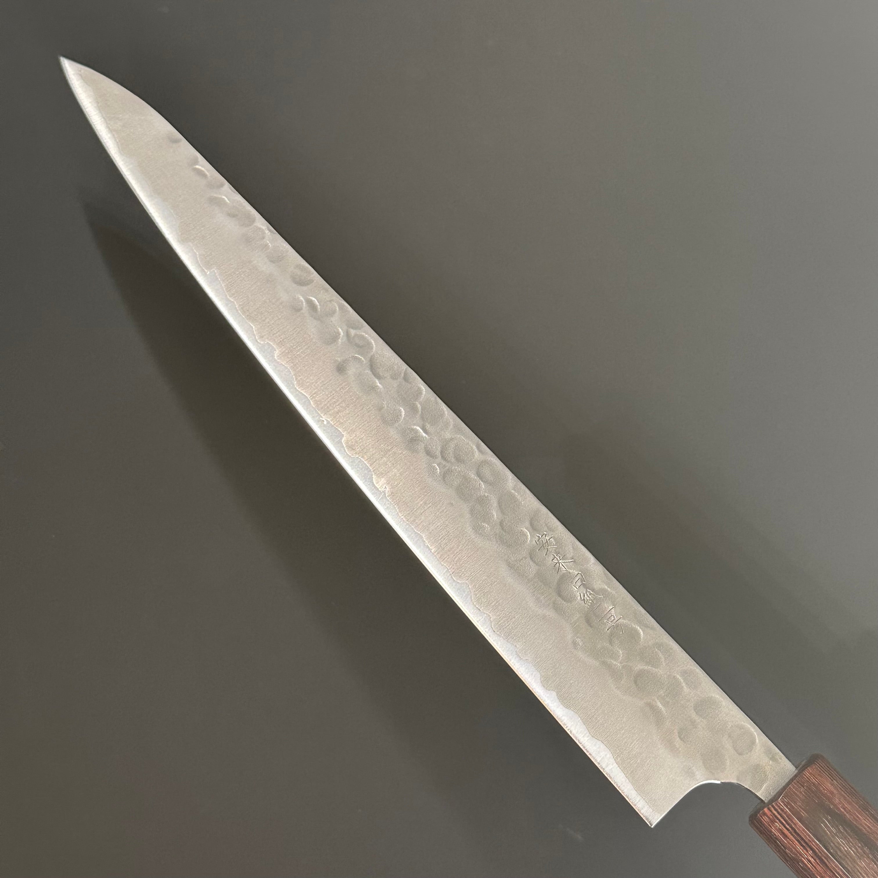 筋引 240mm 白紙#2 ステン複合 – Yoshimune Knives Kyoto