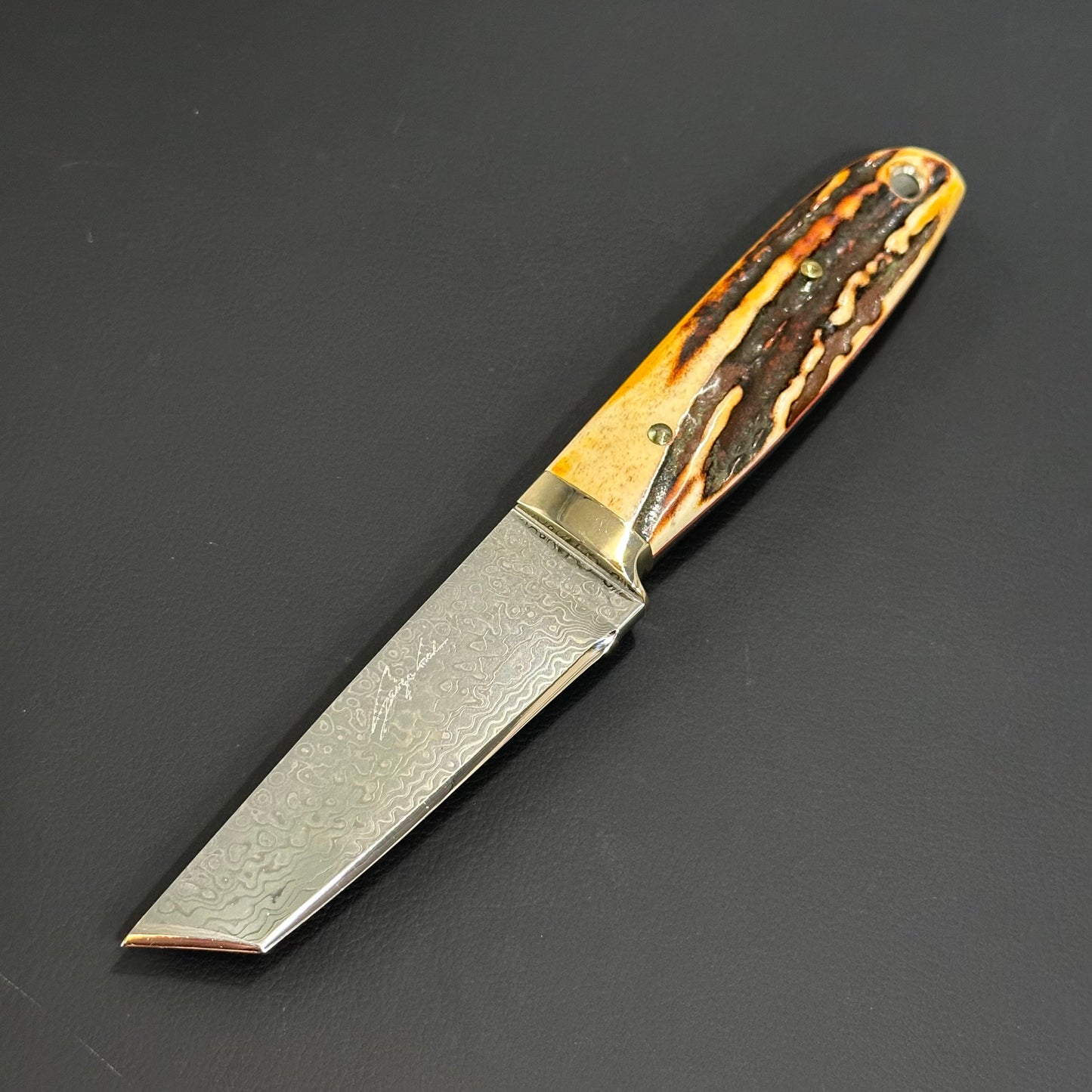 Sheath Knife VG10 Stag (Seizo Imai)