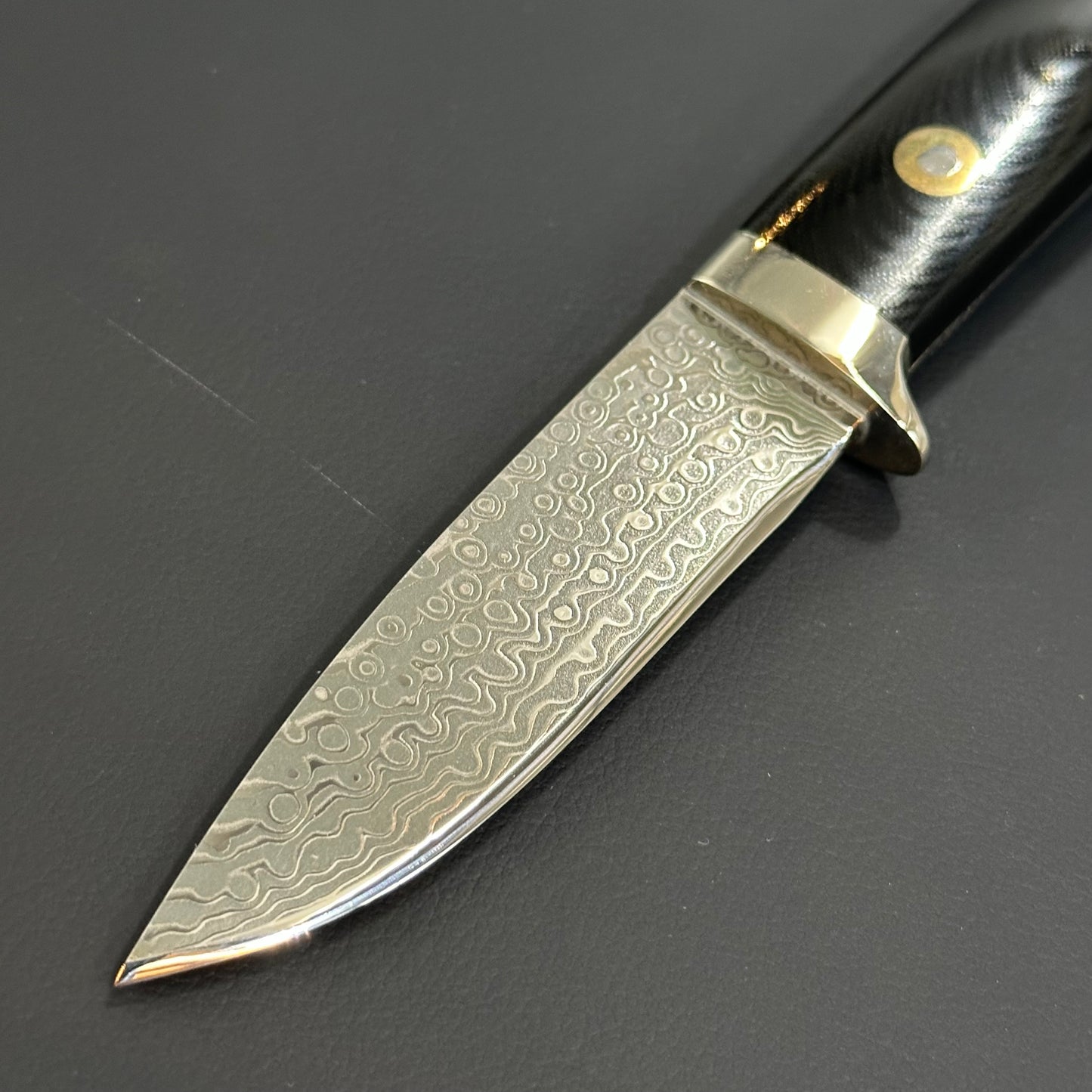 Sheath Knife VG10 Linen Micarta(Seizo Imai)