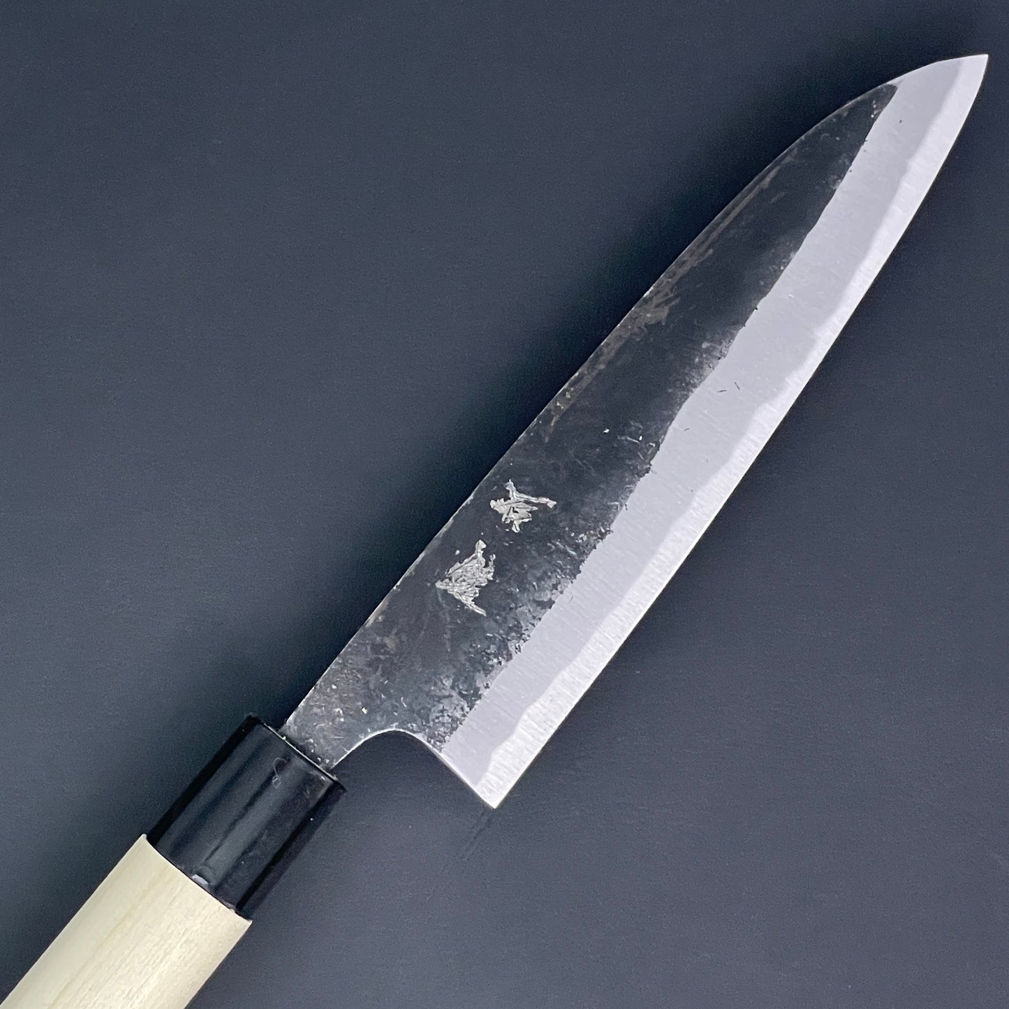 Deba (Sabaki) Kurouchi 165 mm (6.5 in) Aogami (Blue) #2 Double-Bevel