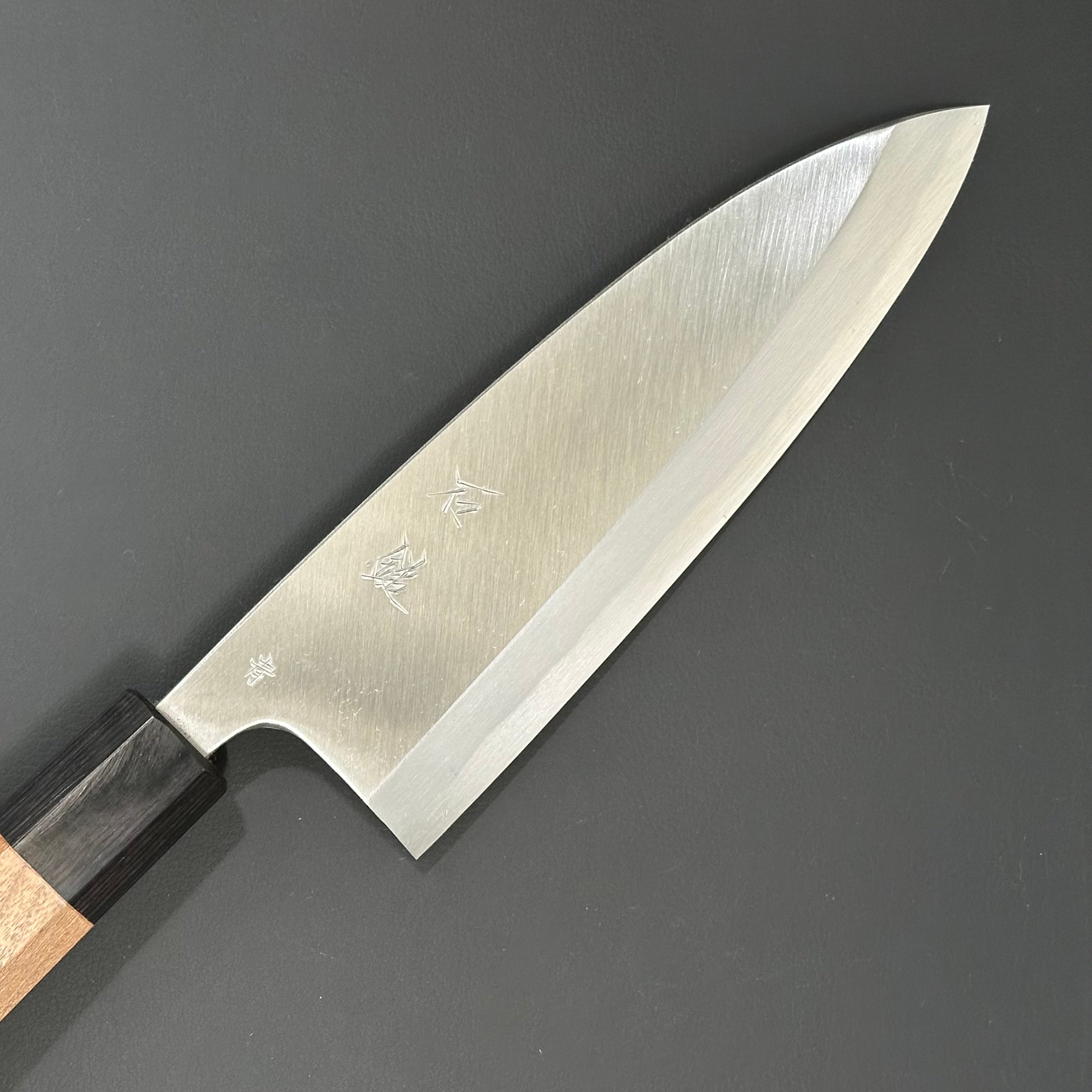 出刃 180mm 青紙2号 片刃(右) – Yoshimune Knives Kyoto