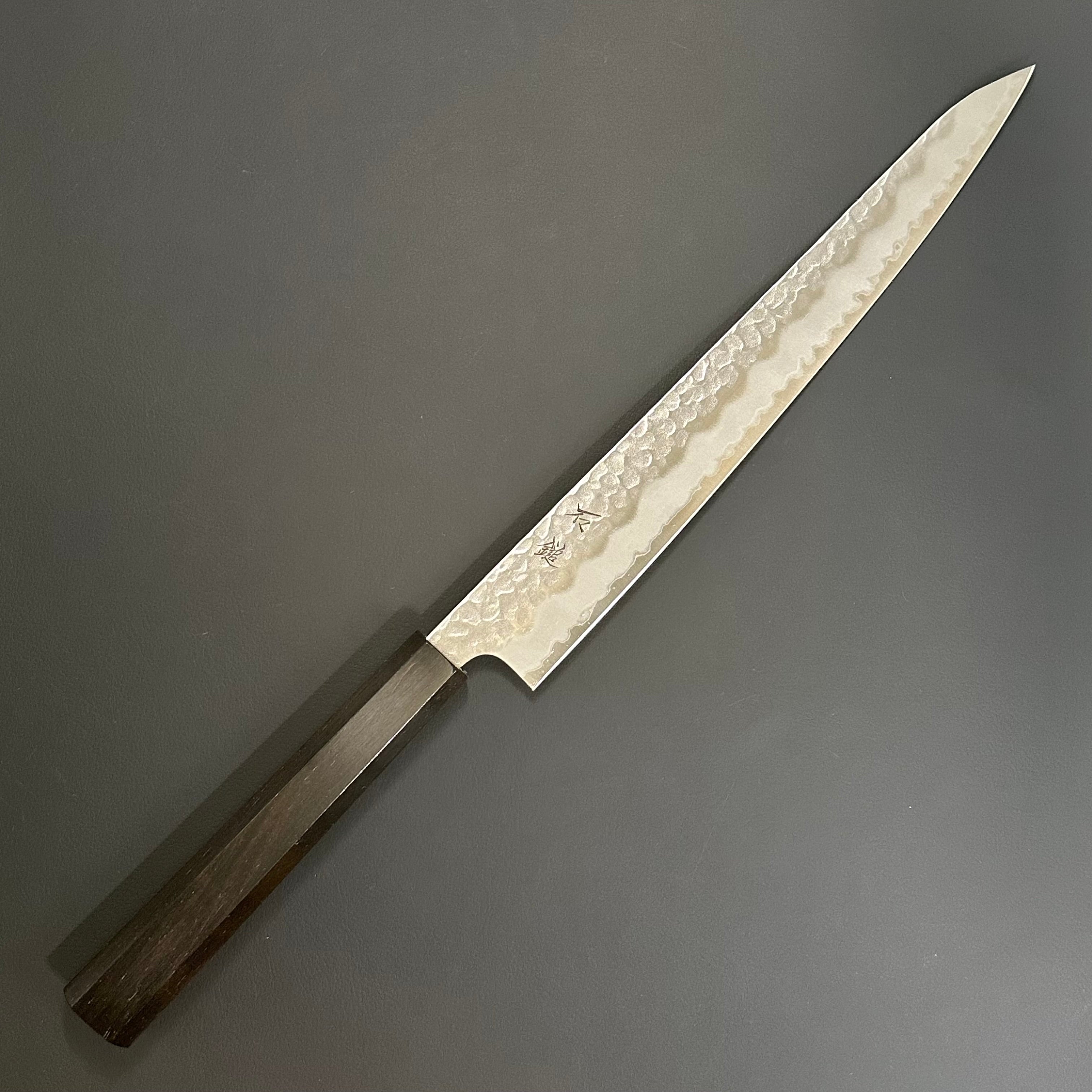 筋引 240mm 青紙#S ステン複合 – Yoshimune Knives