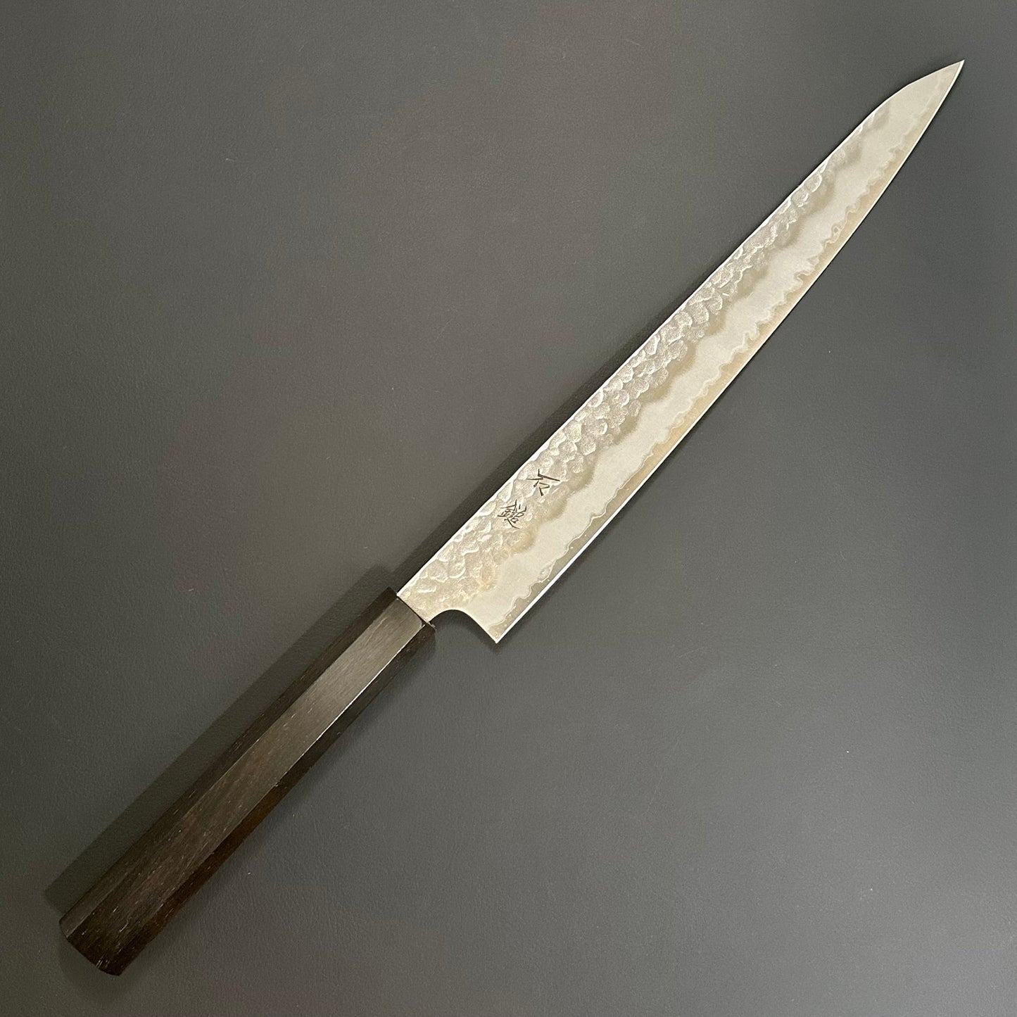 Sujihiki 240 mm (9.4 in) Blue#S Stainless Clad