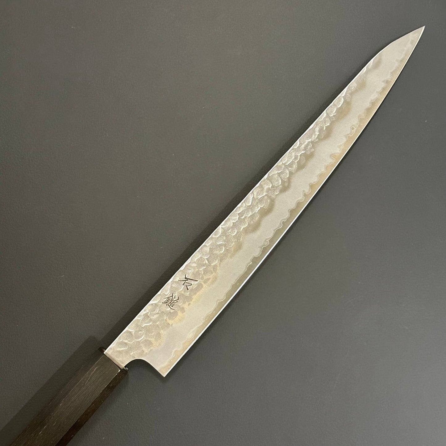 Sujihiki 240 mm (9.4 in) Blue#S Stainless Clad