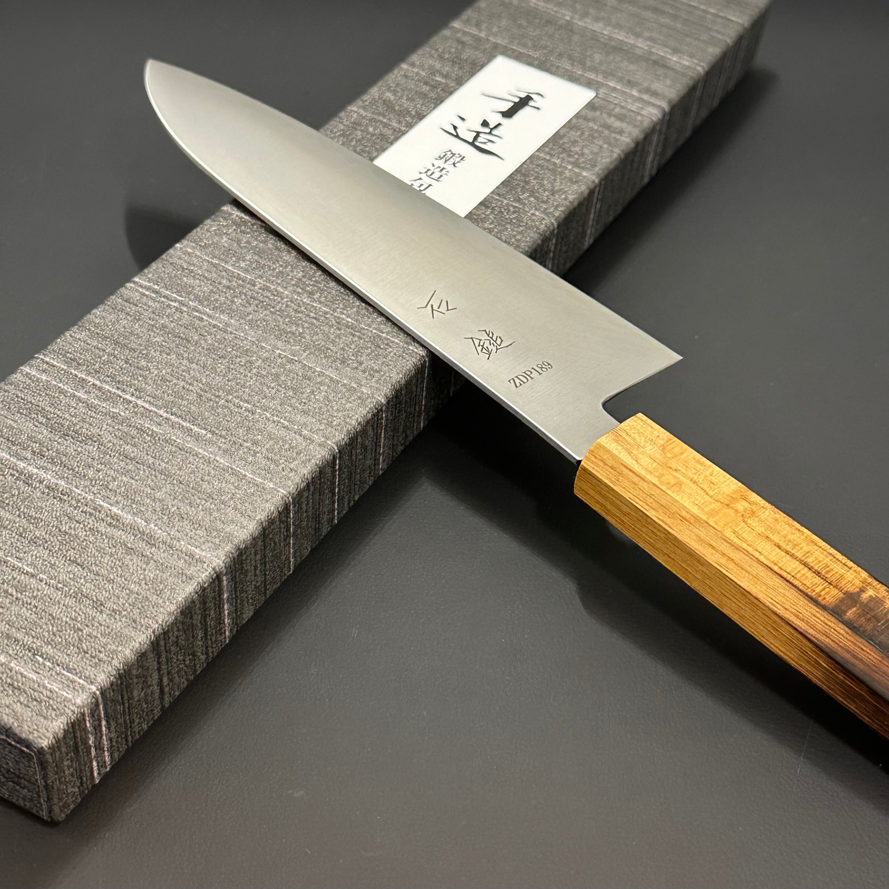 三徳 180mm ZDP189 – Yoshimune Knives Kyoto