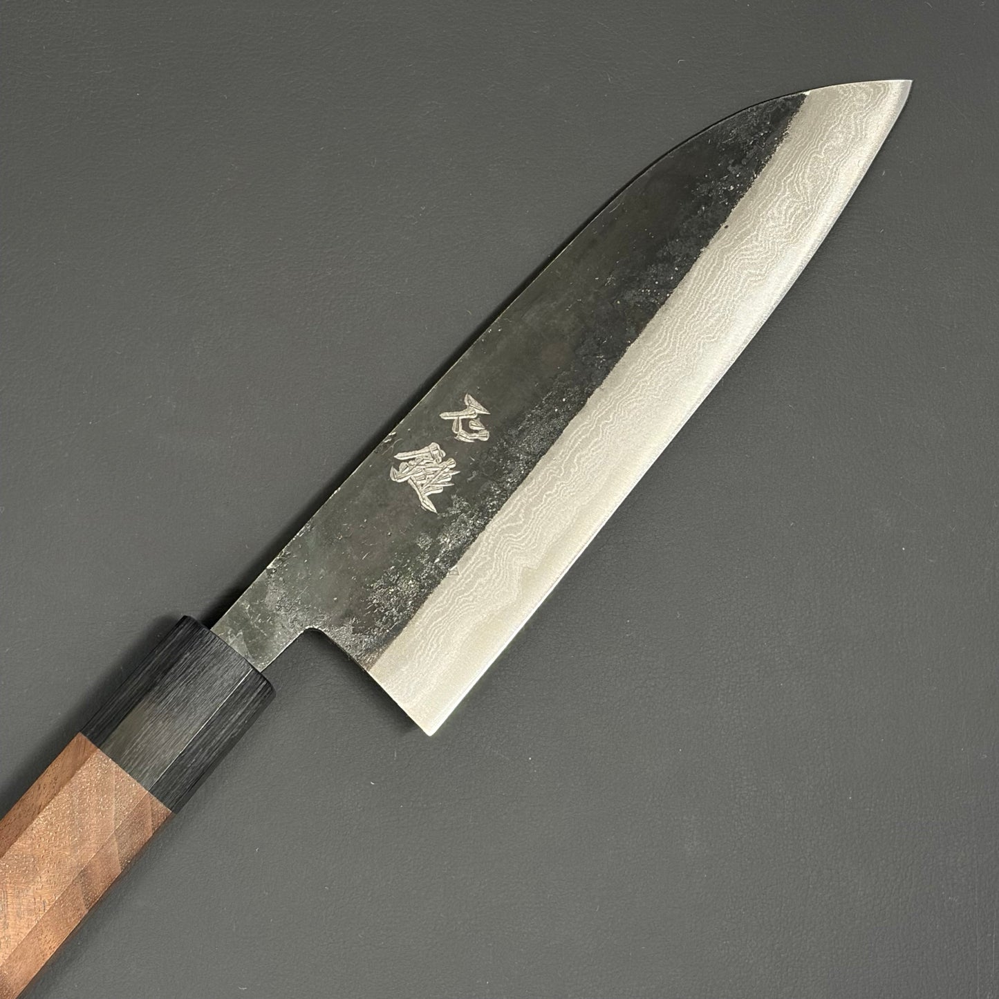 Santoku 165mm (6.5in) Blue#2