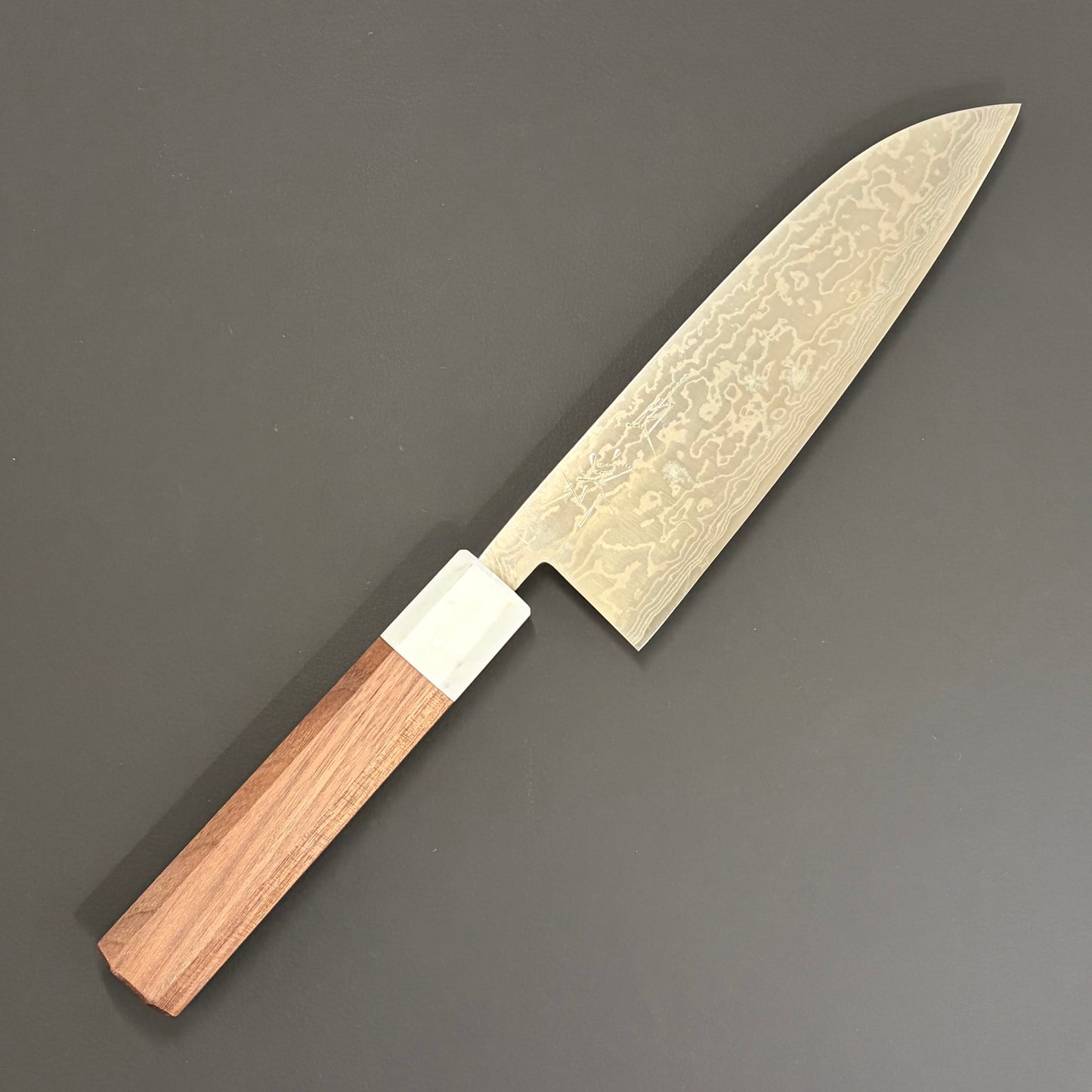 Santoku 165mm (6.5in) Blue#2