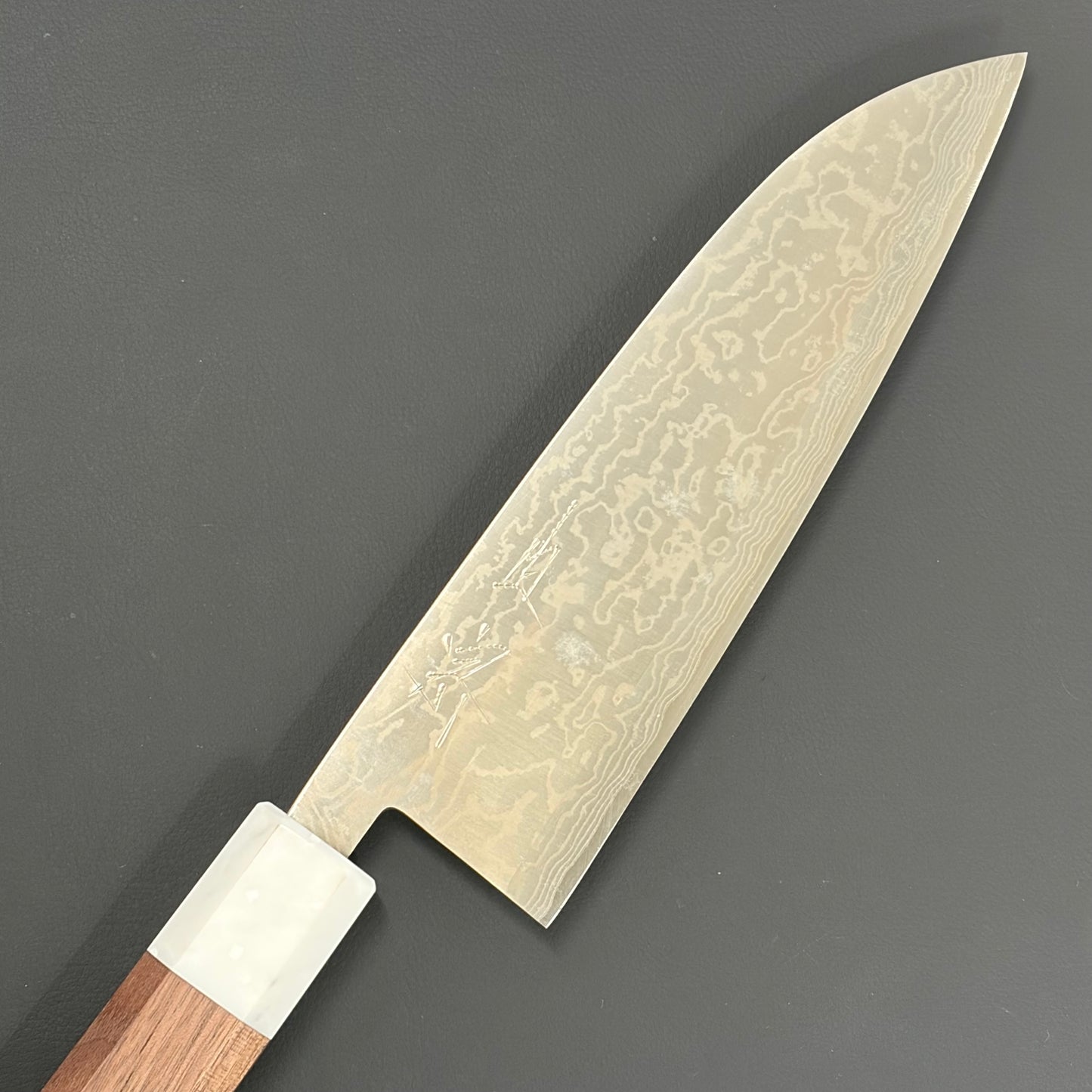 Santoku 165mm (6.5in) Blue#2