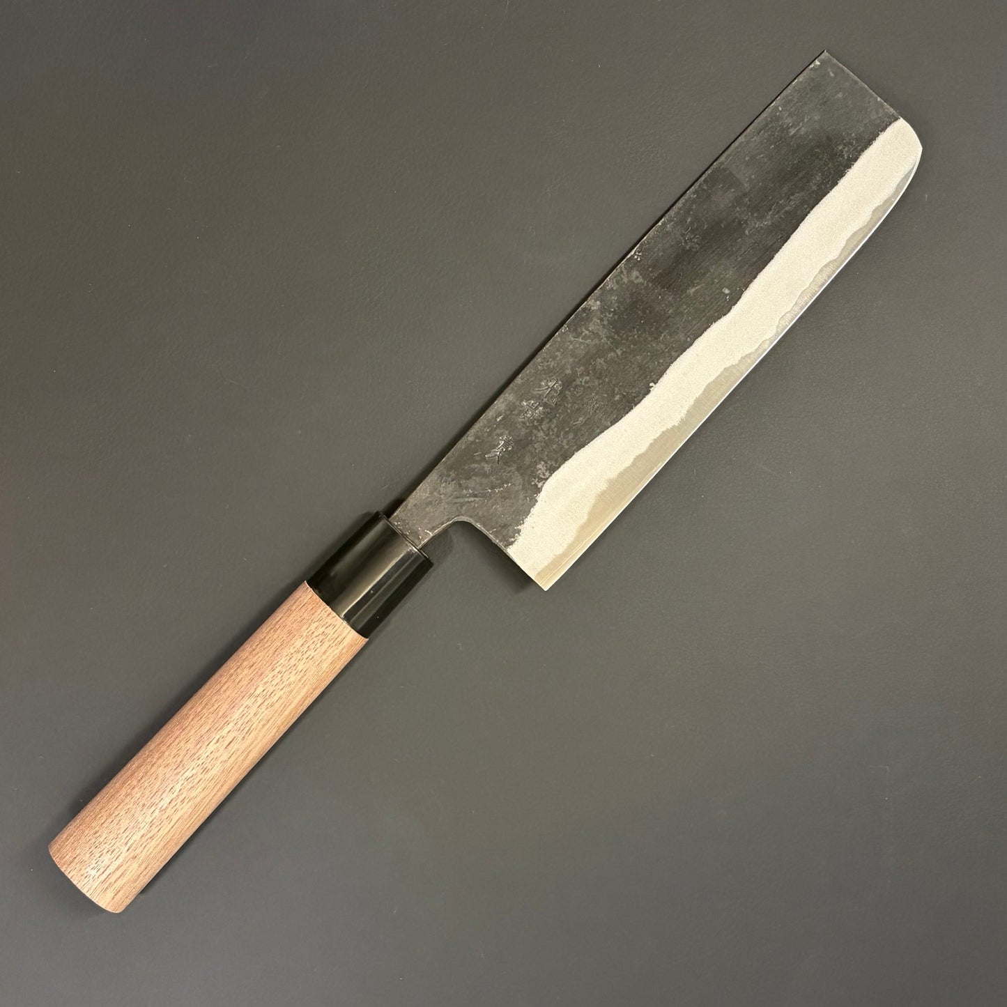 Nakiri 165mm (6.5 in) Blue#2 Hon-Warikomi