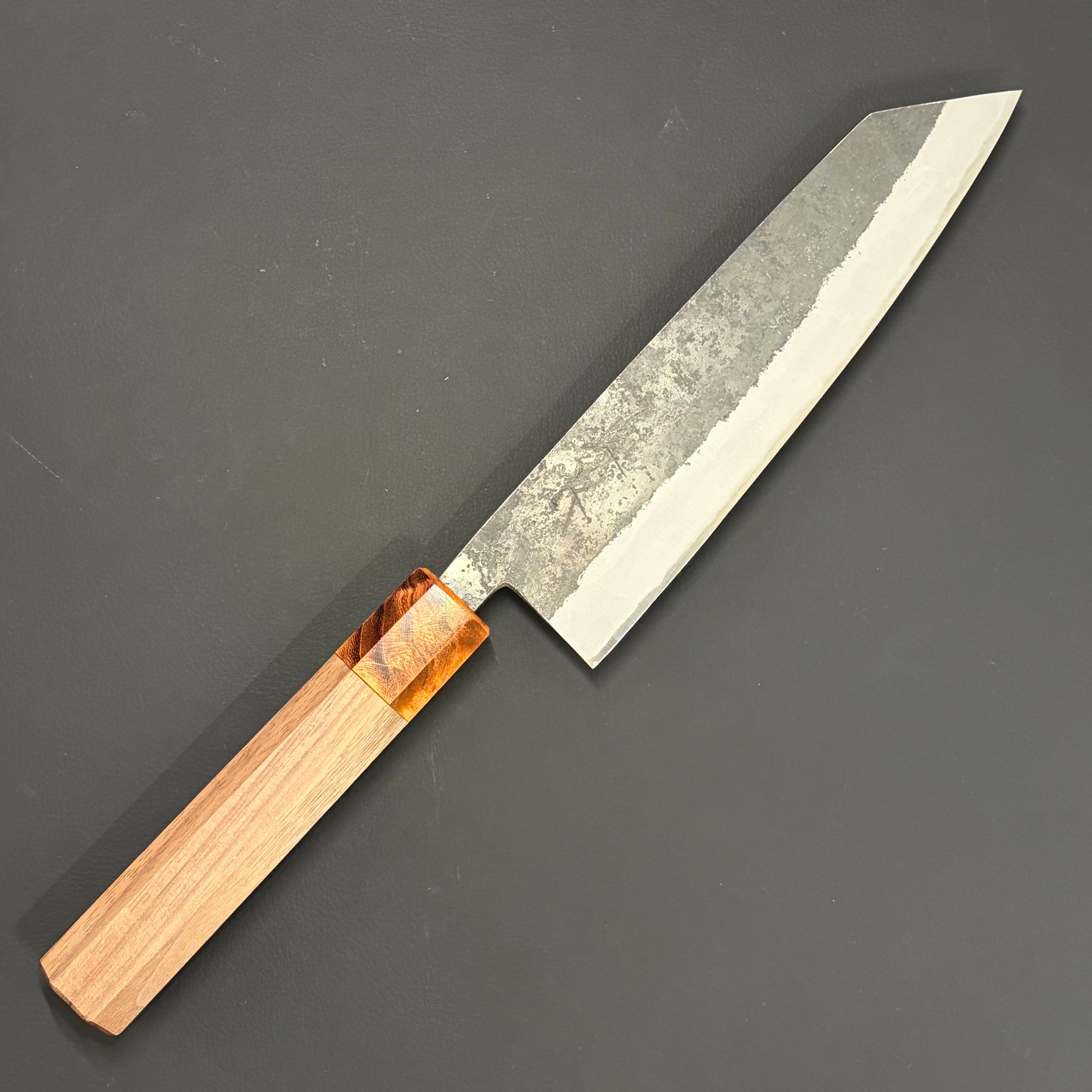 切付 180mm 青紙#2 ステン複合 – Yoshimune Knives Kyoto