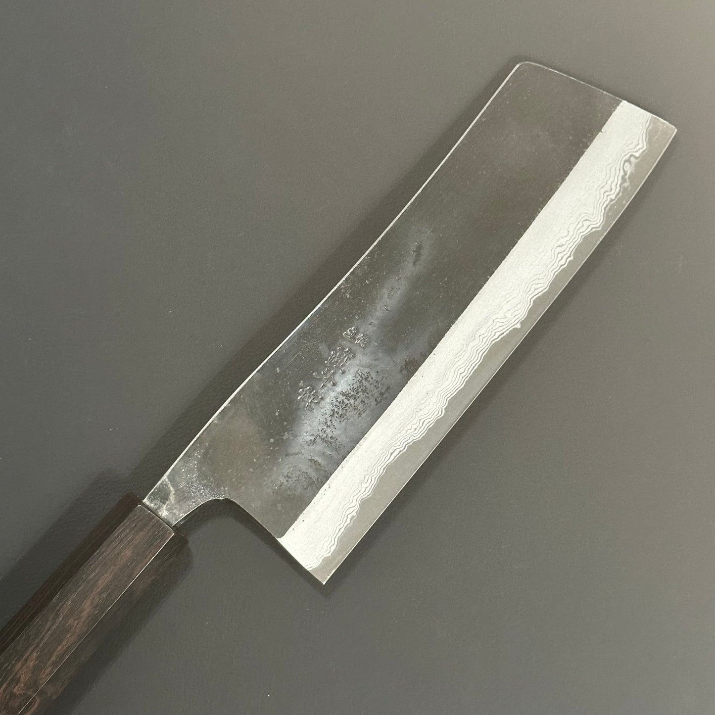 Nakiri (Kiritsuke Style) 165mm (6.5in) Blue#2