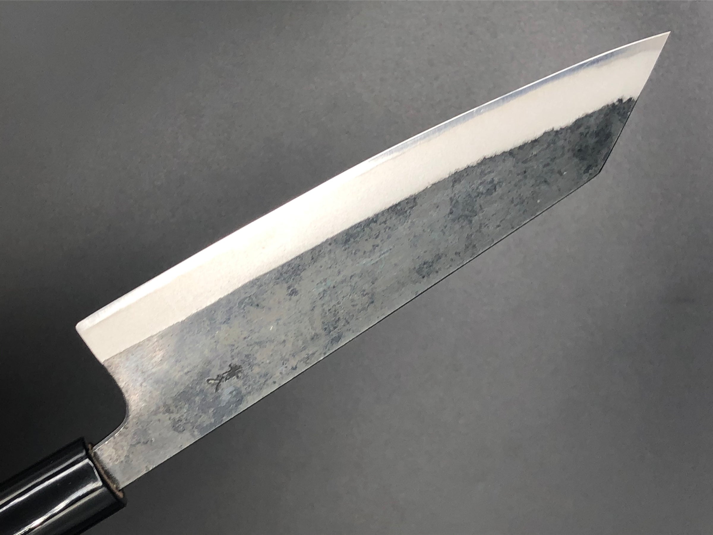 黒打ち 切付 165mm 青2鋼 – 由宗刃物 Yoshimune Knives