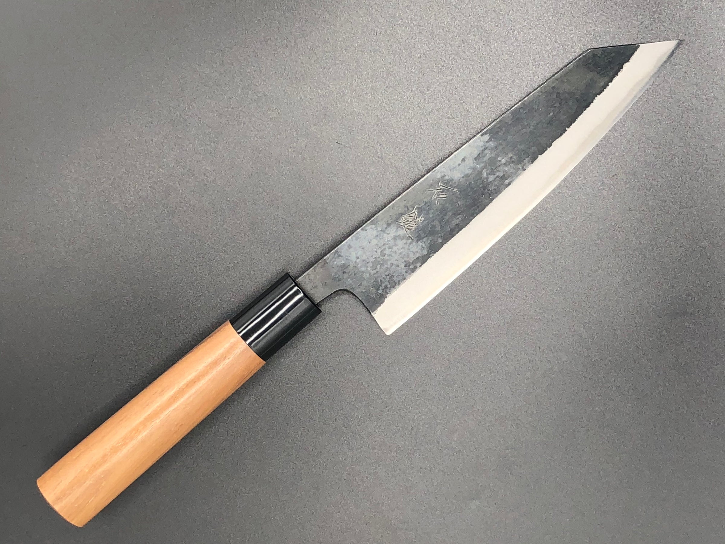 黒打ち 切付 165mm 青2鋼 – 由宗刃物 Yoshimune Knives