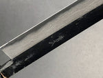 黒打ち 筋引 270mm 青2鋼 ダマスカス（17層） 胡桃