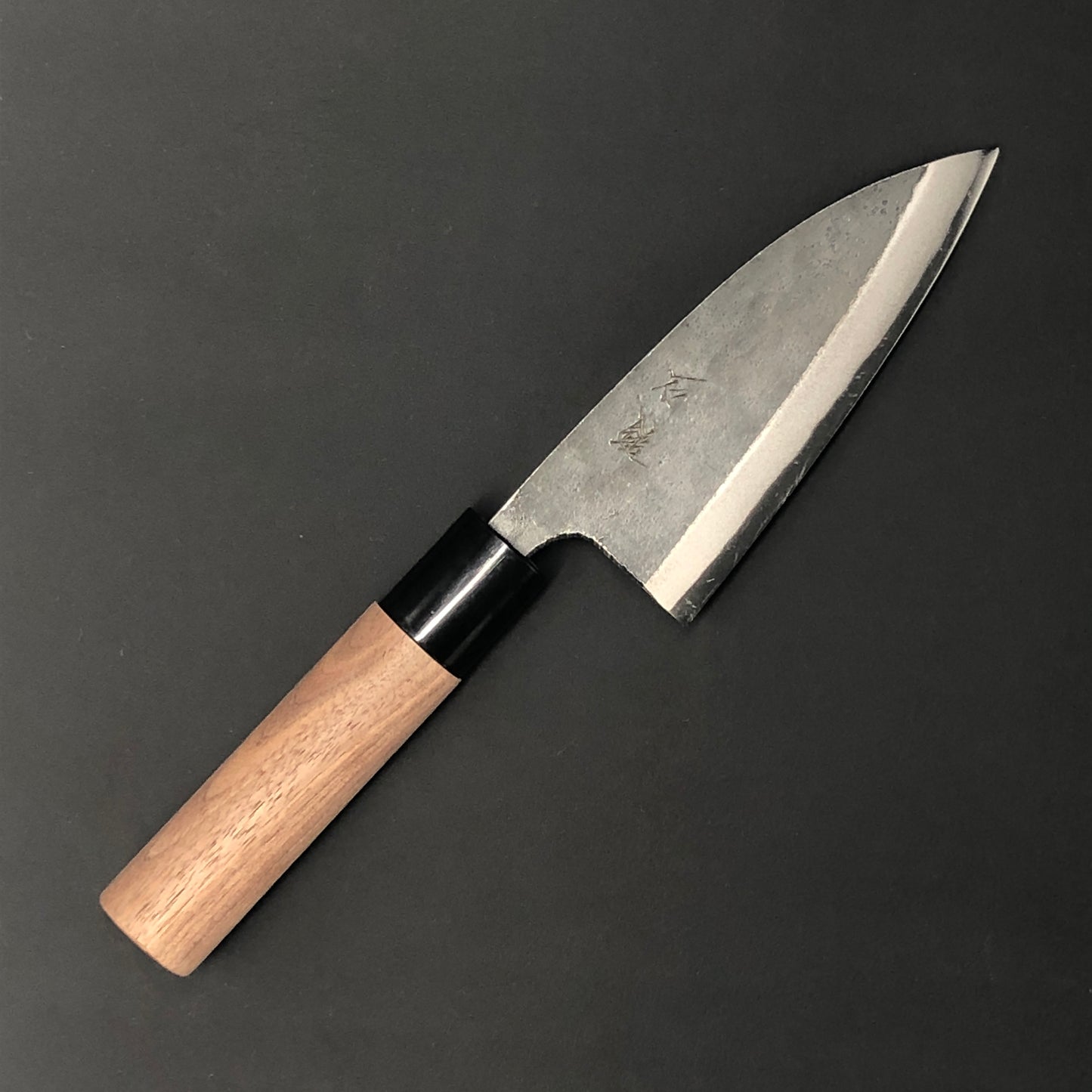 Deba Kuro-Uchi 120 mm (4.7 in) Aogami (Blue) #2 Double-Bevel