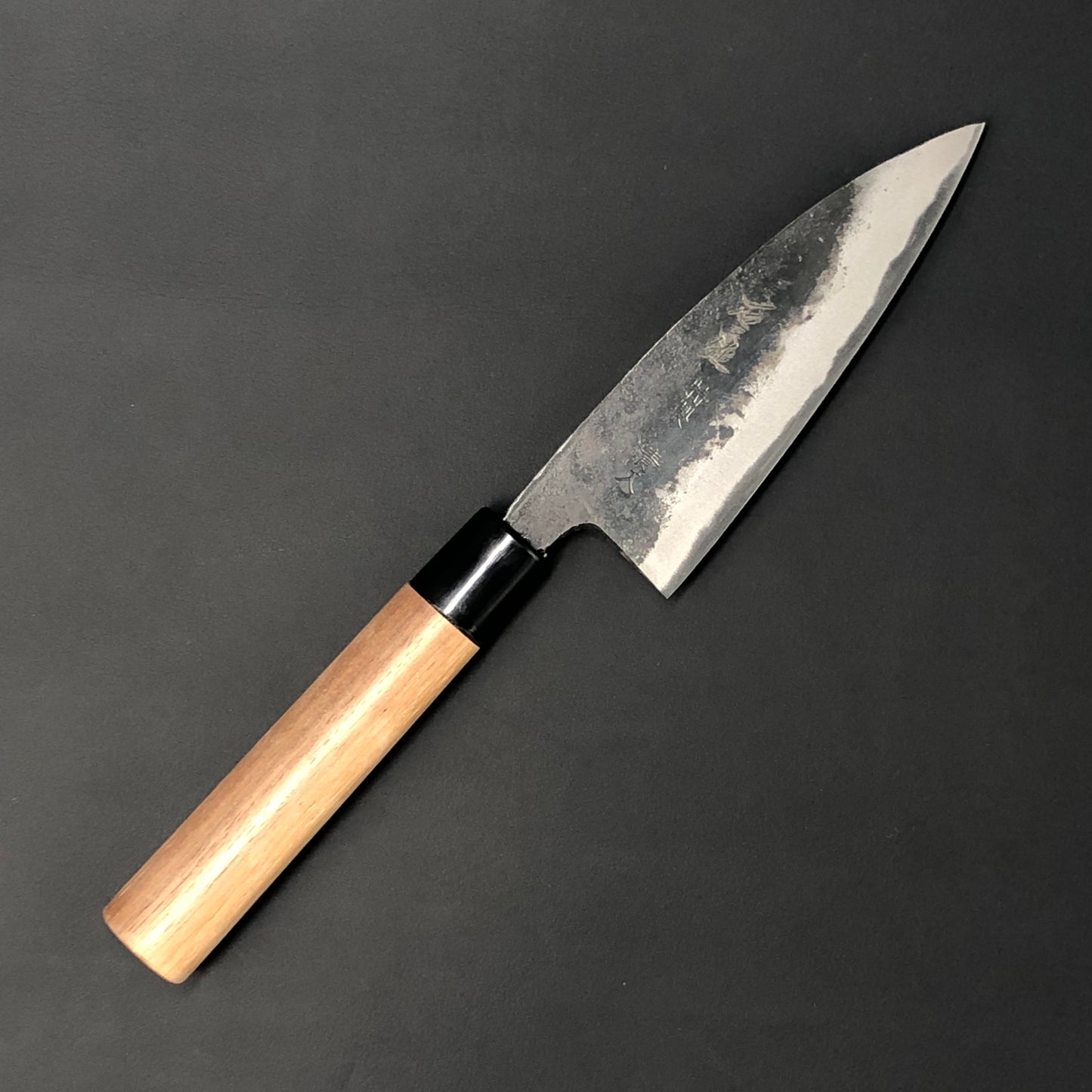 Funayuki Kurouchi 120 mm (4.7 in) Aogami (Blue) #2 Double-Bevel