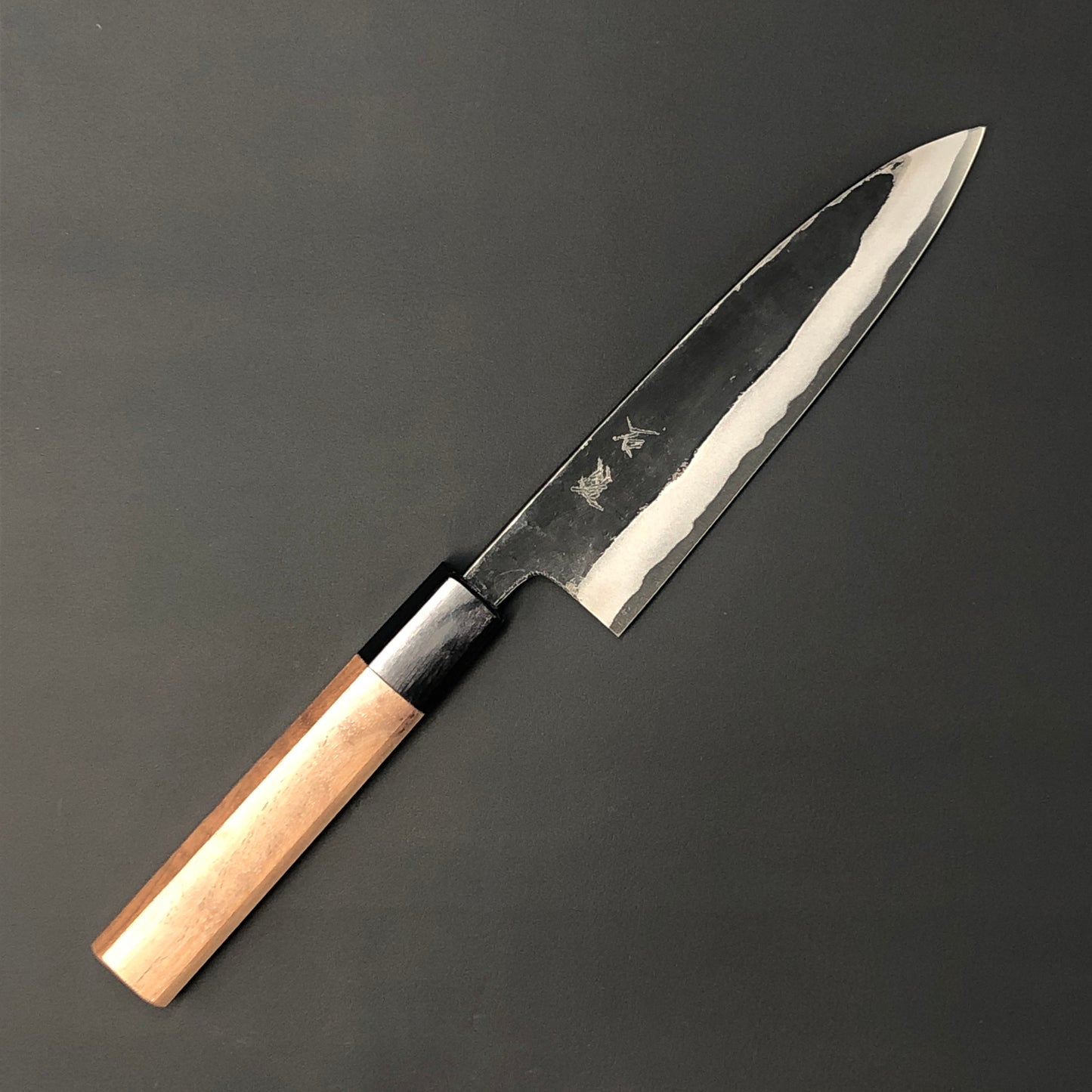 Deba (Sabaki) Kurouchi 150 mm (5.9 in) Aogami Super Double-Bevel