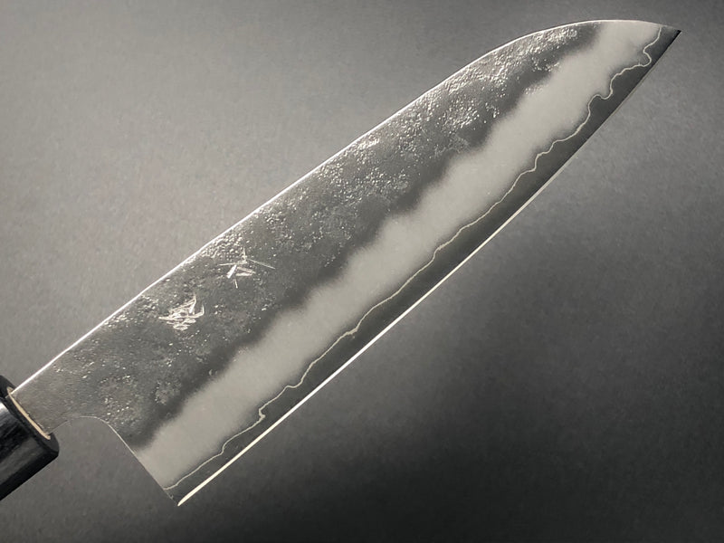 三徳 165mm 銀三(銀紙3号) 紫檀 – 由宗刃物 Yoshimune Knives
